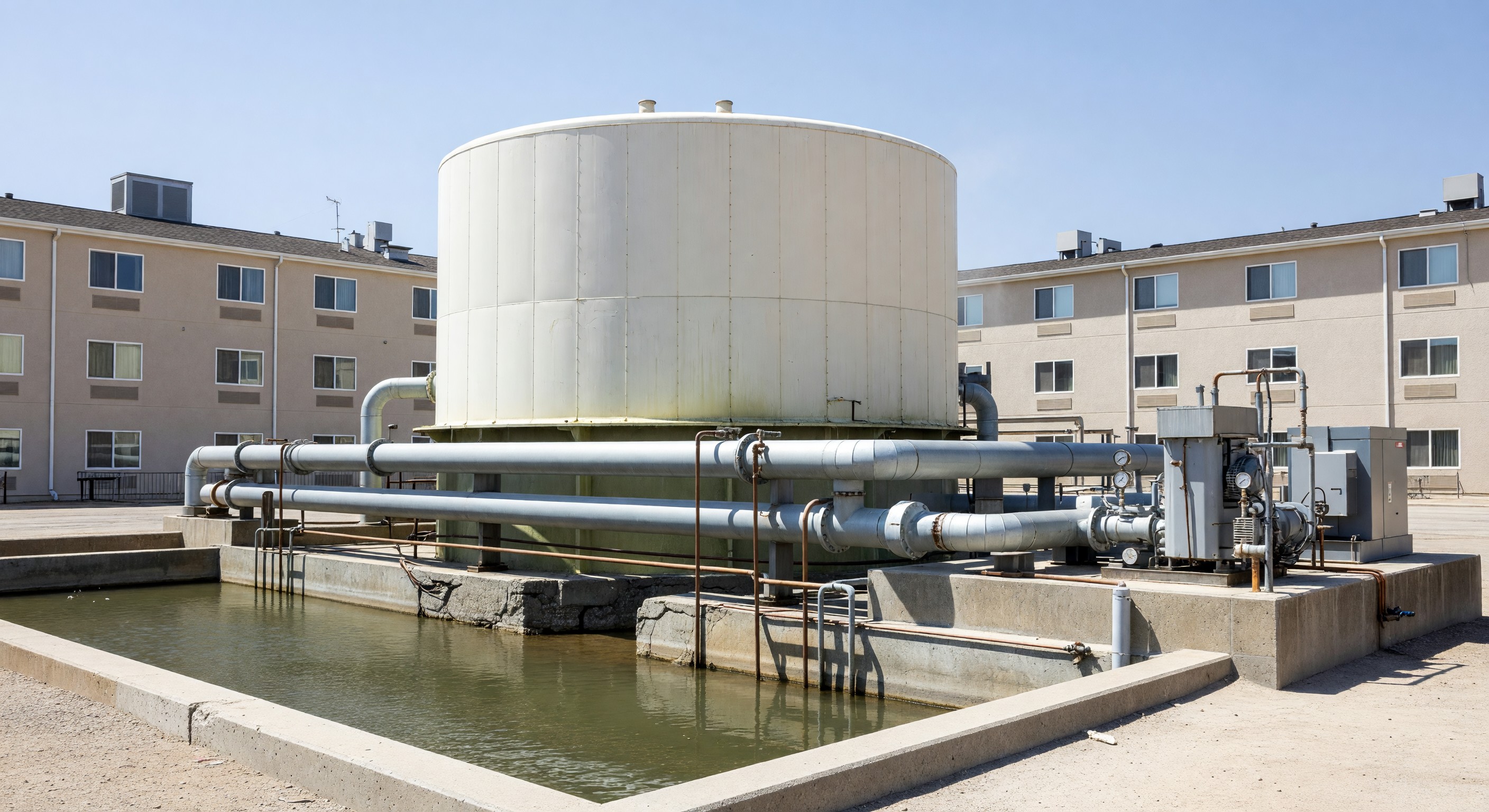 Hotel cooling tower and water systems requiring Legionella management programs